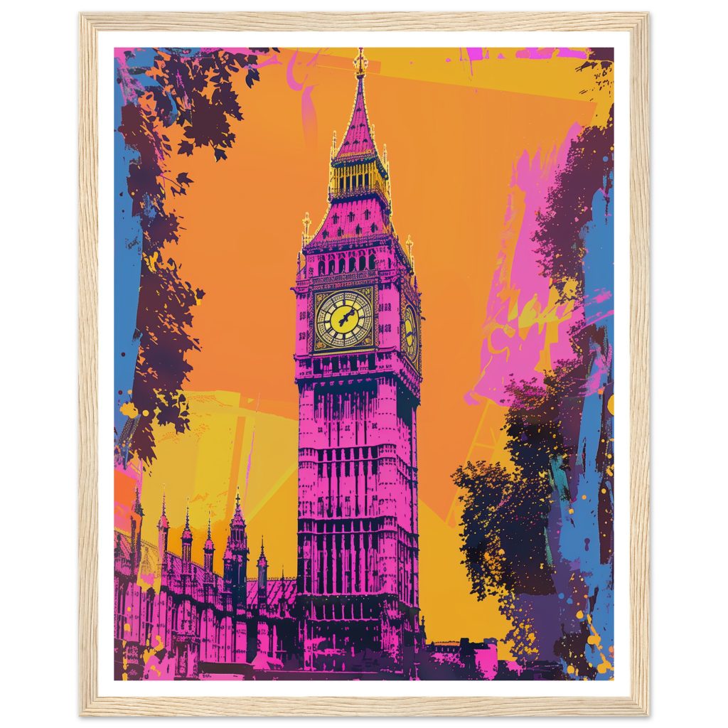 Big Ben - Andy Warhol - Series #2 - Poster