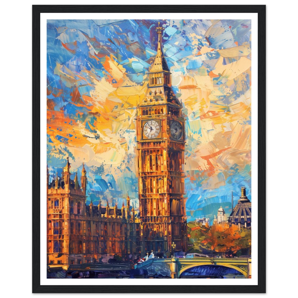 Big Ben - Claude Monet - Series #2 - Poster