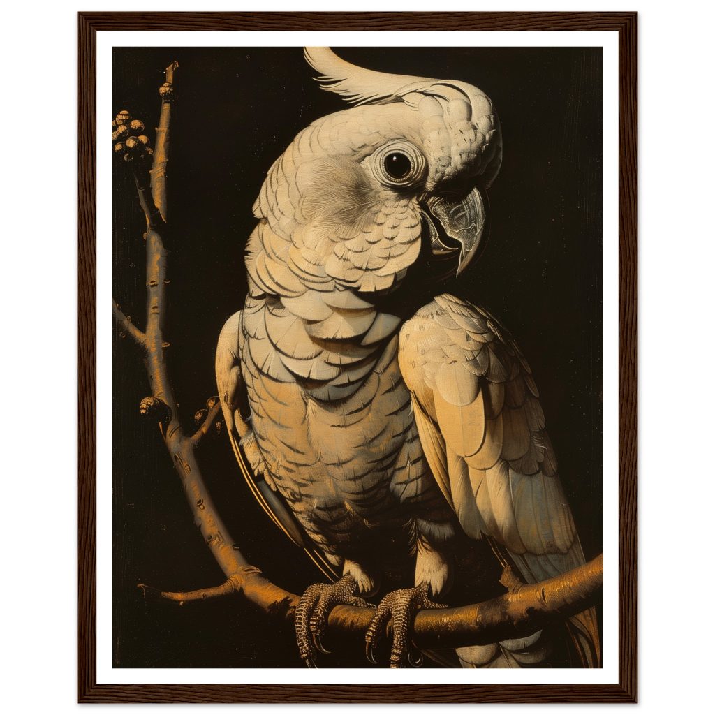 Cockatoo - Rembrandt van Rijn - Poster