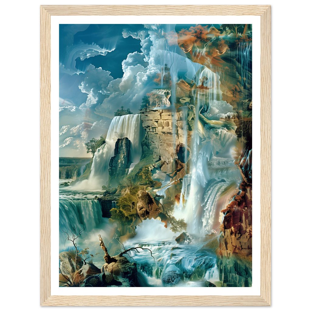 Niagara Falls - Salvador Dalí - Poster