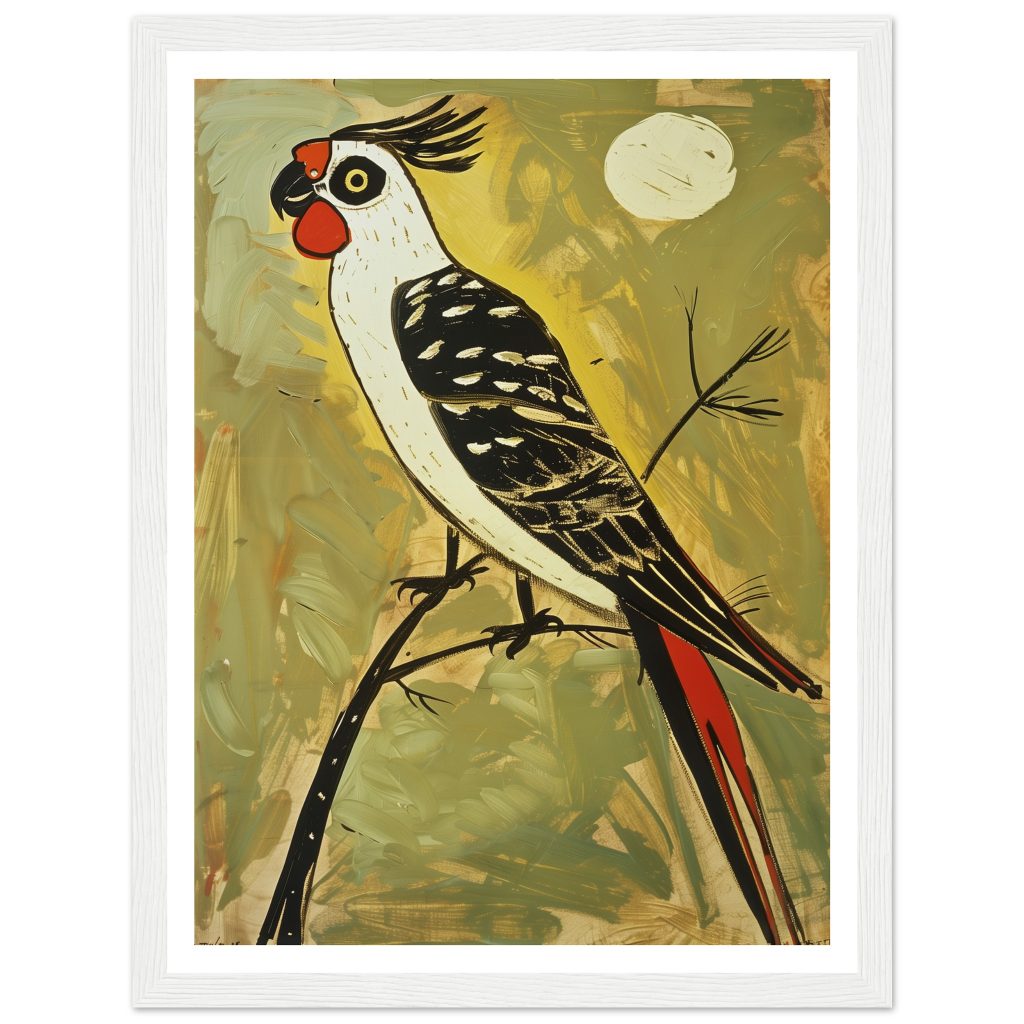 Cockatiel - Pablo Picasso - Poster