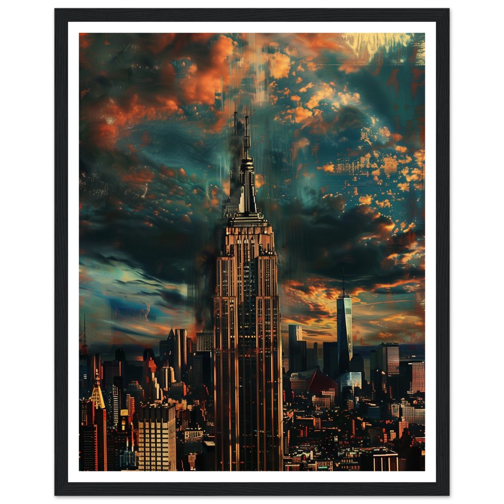 The Empire State Building - Rembrandt - Poster