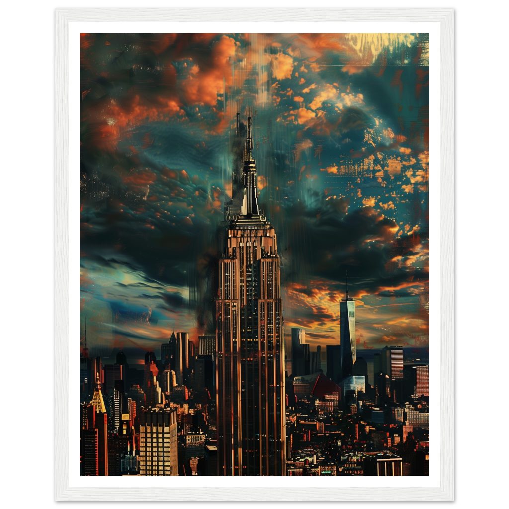 The Empire State Building - Rembrandt - Poster