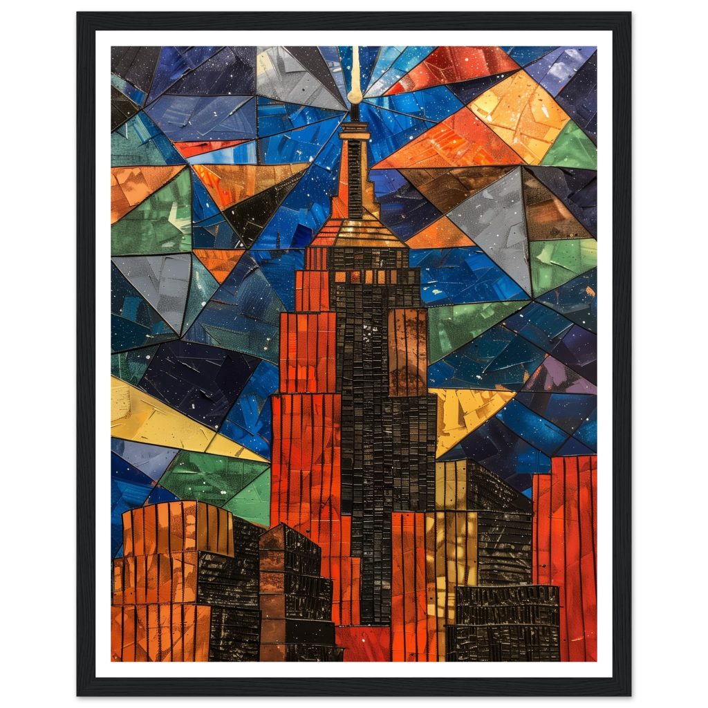 The Empire State Building - Pablo Picasso - Poster