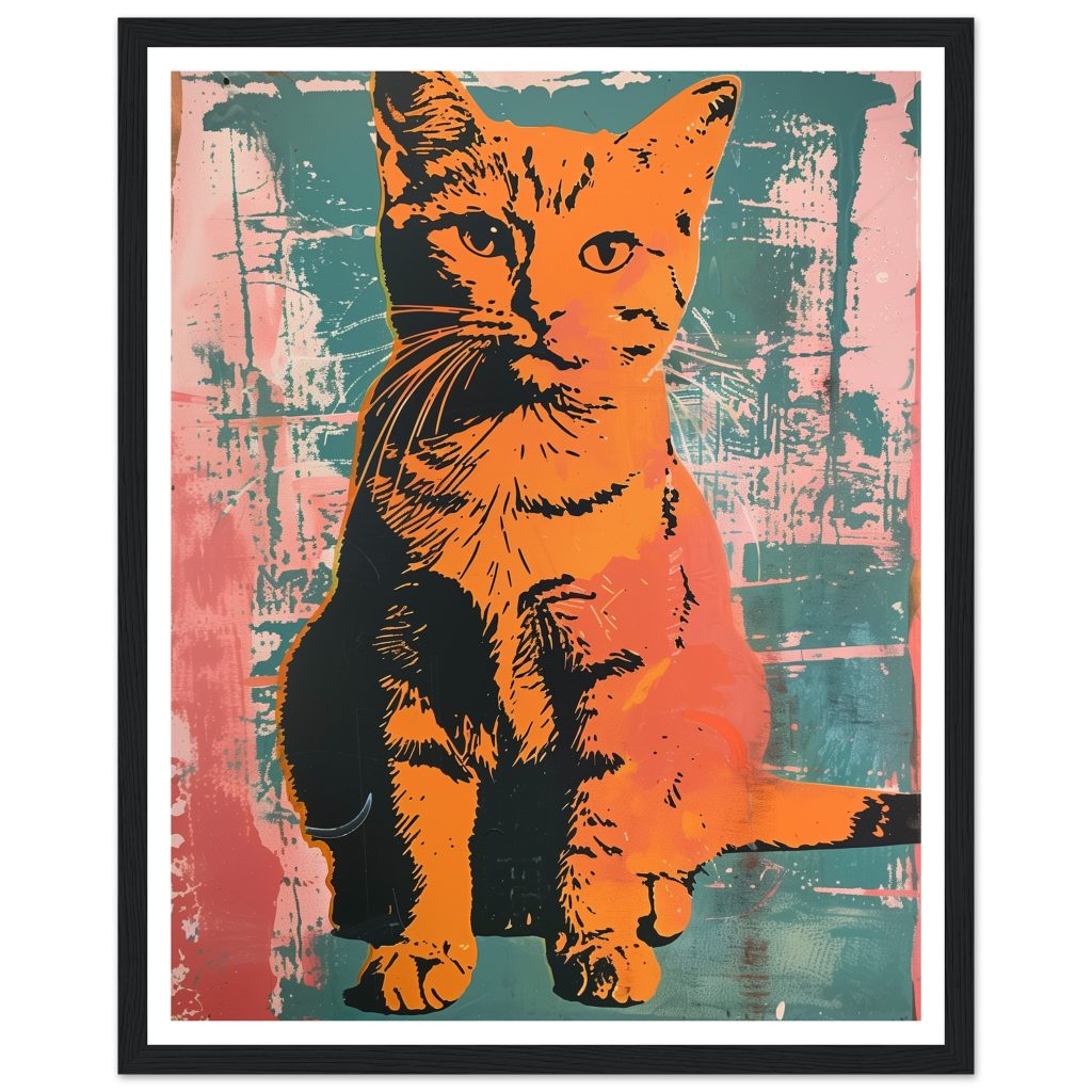 Ginger Cat - Andy Warhol - Poster