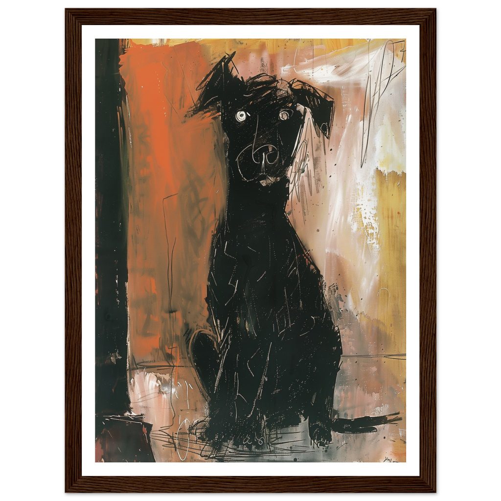 Black Labrador - Pablo Picasso - Poster