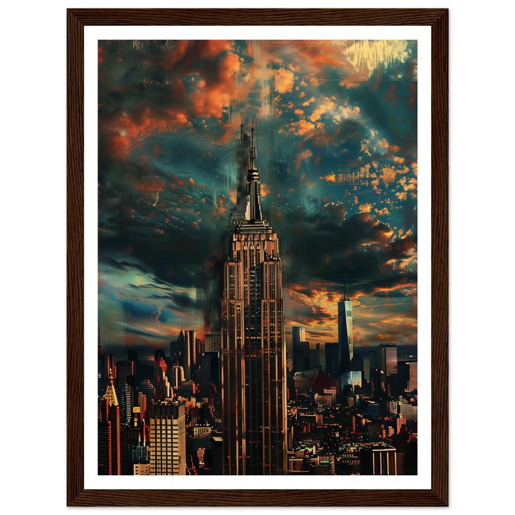 The Empire State Building - Rembrandt - Poster