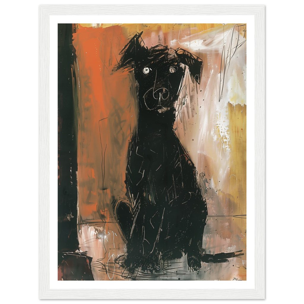 Black Labrador - Pablo Picasso - Poster