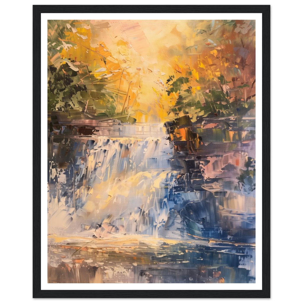 Victoria Falls - Claude Monet - Poster