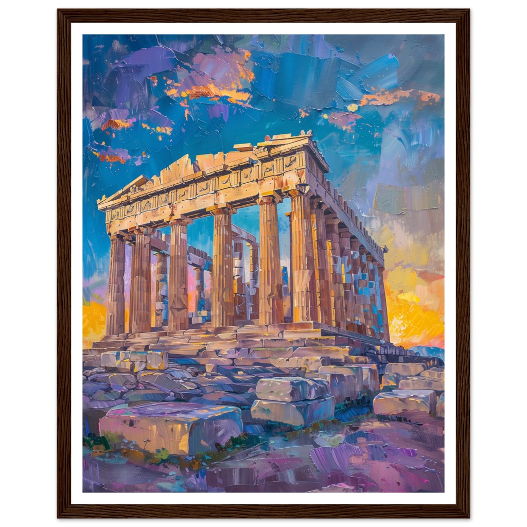 The Parthenon - Claude Monet - Poster