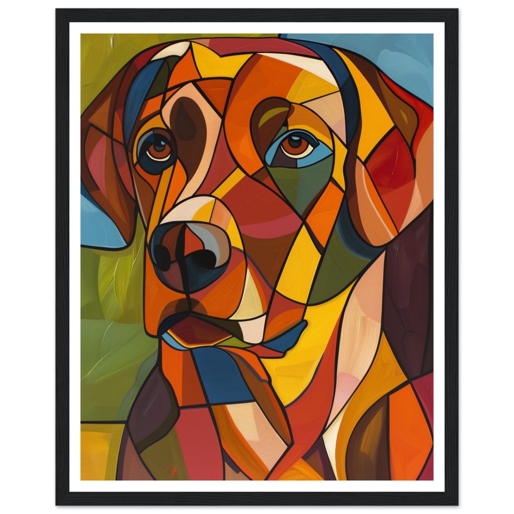 Brown Labrador - Pablo Picasso - Poster