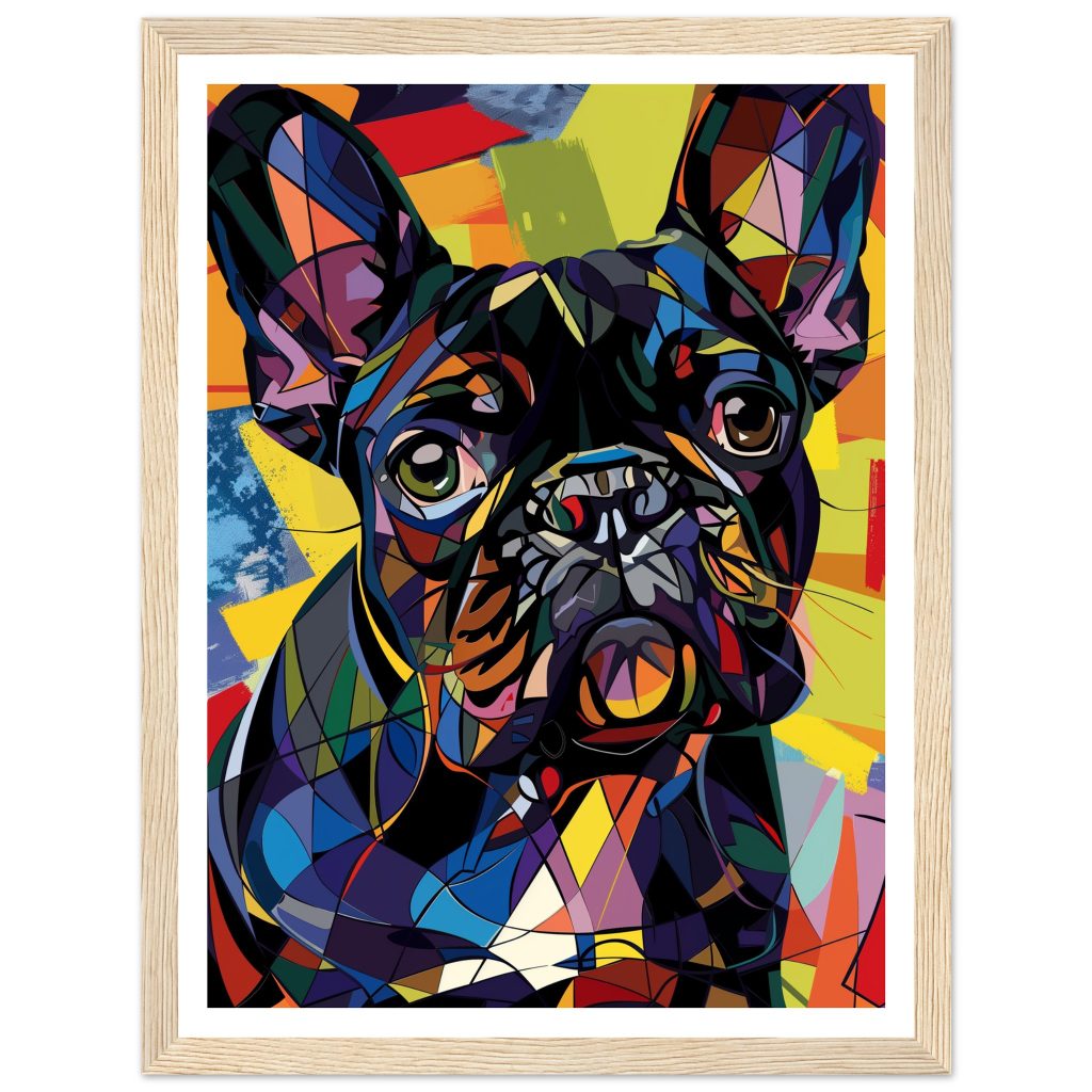 Black French Bulldog - Pablo Picasso - Poster