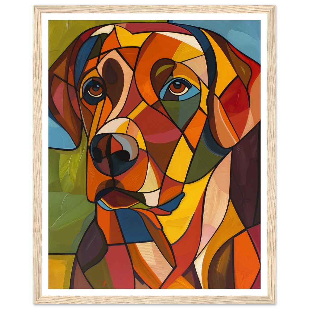 Brown Labrador - Pablo Picasso - Poster