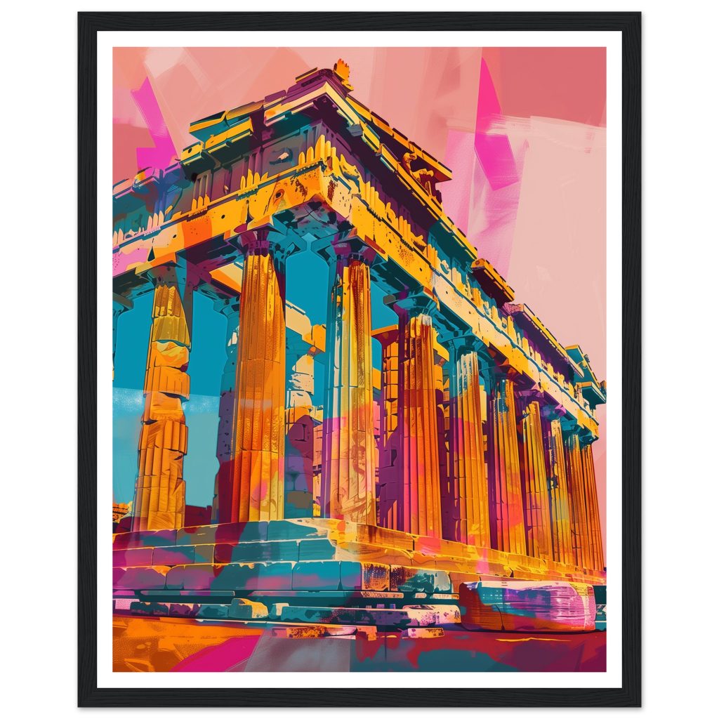 The Parthenon - Andy Warhol - Poster
