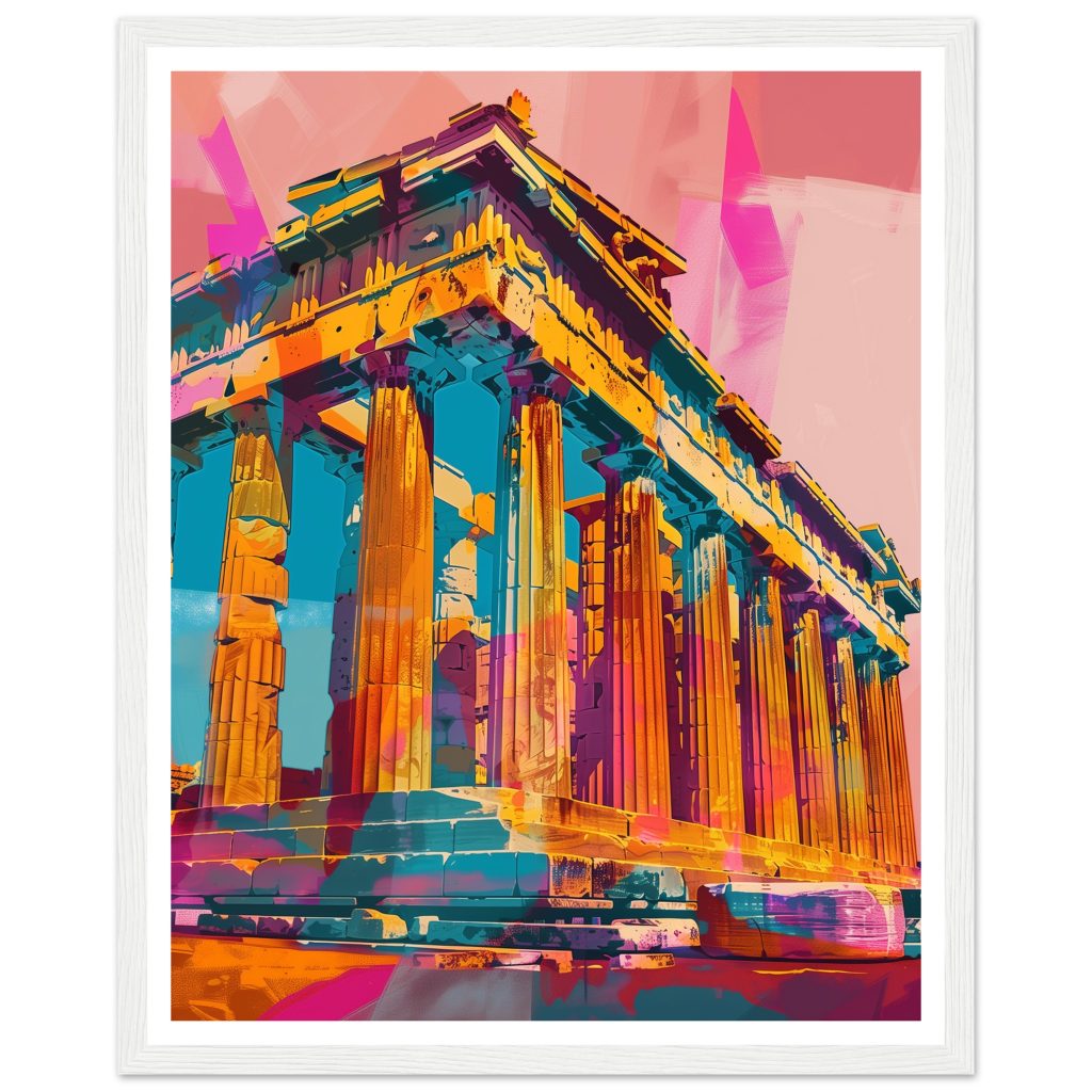 The Parthenon - Andy Warhol - Poster