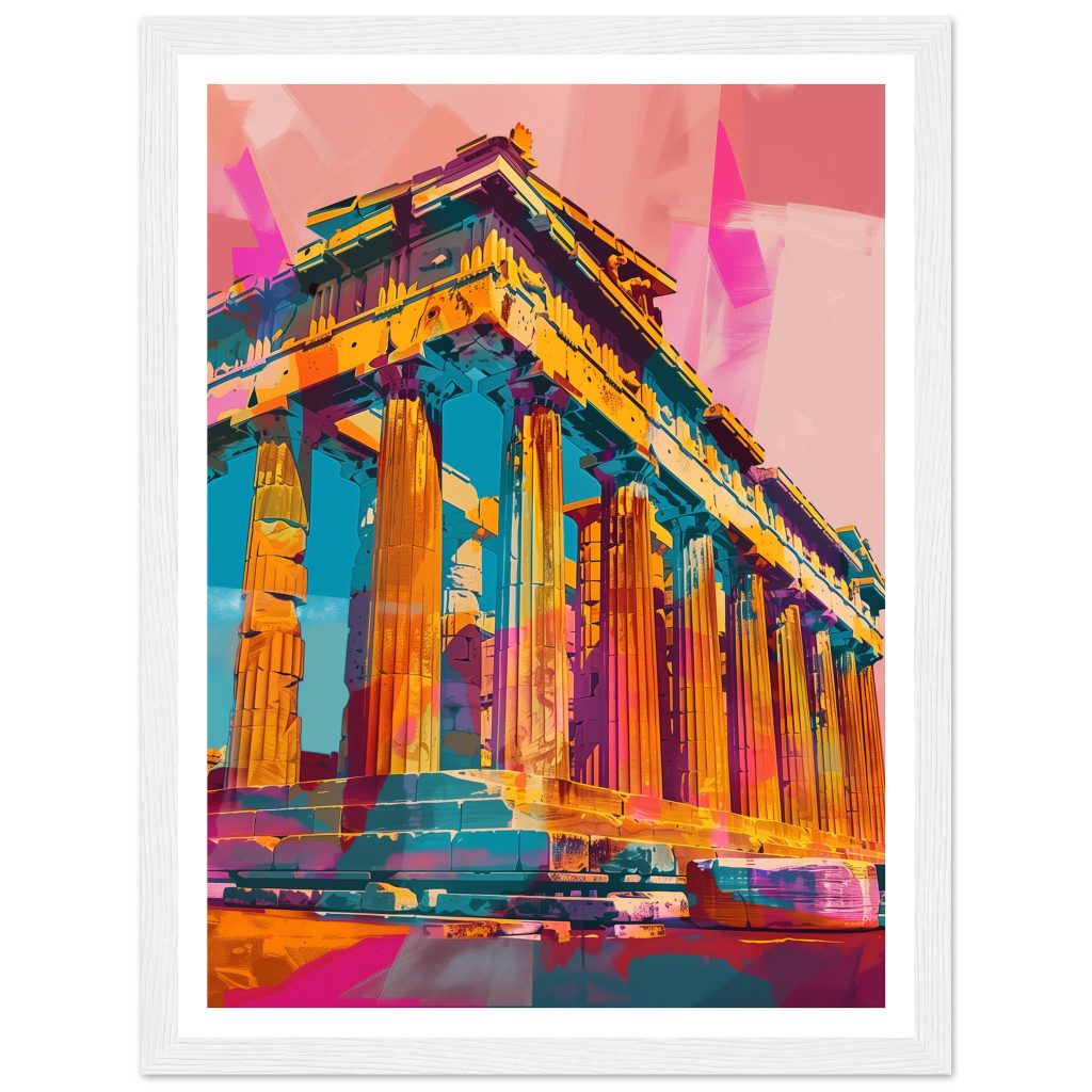 The Parthenon - Andy Warhol - Poster