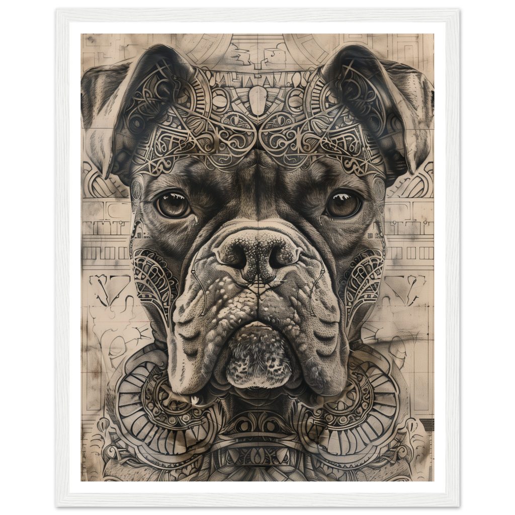 Boxer - Leonardo da Vinci - Poster