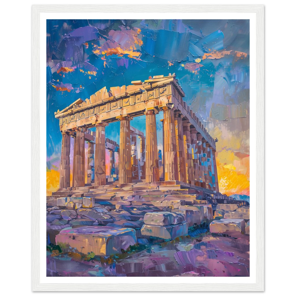 The Parthenon - Claude Monet - Poster