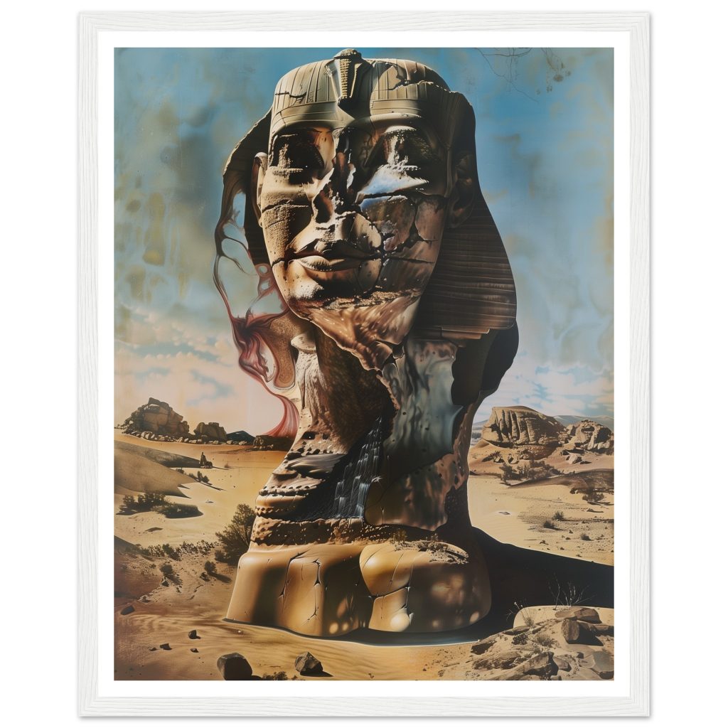 The Great Sphinx - Salvador Dalí - Poster