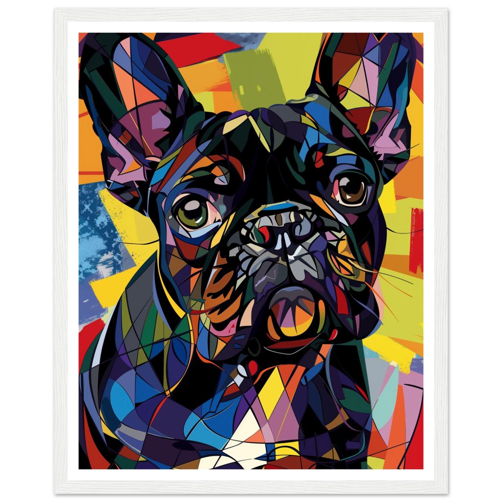 Black French Bulldog - Pablo Picasso - Poster