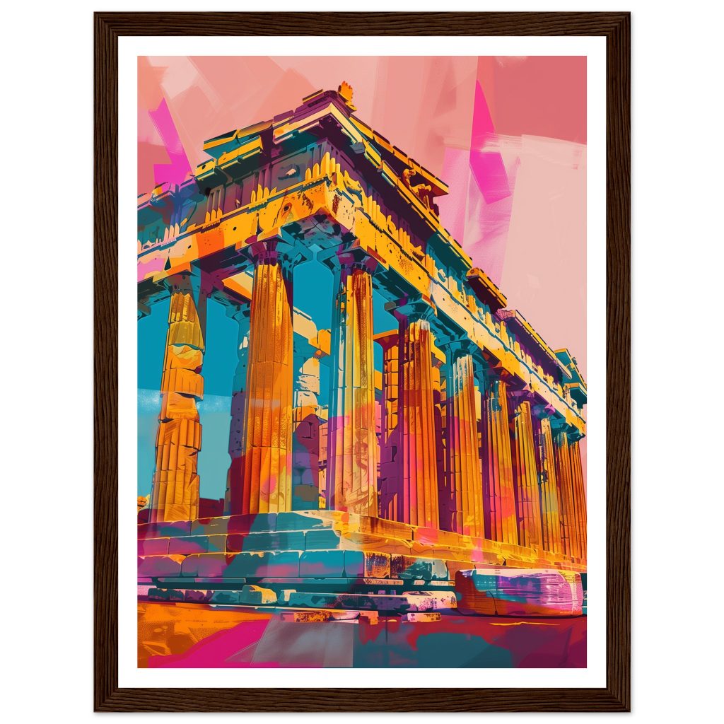 The Parthenon - Andy Warhol - Poster