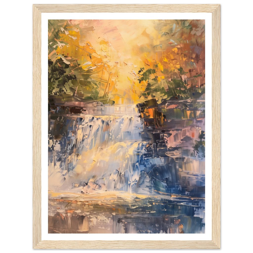 Victoria Falls - Claude Monet - Poster