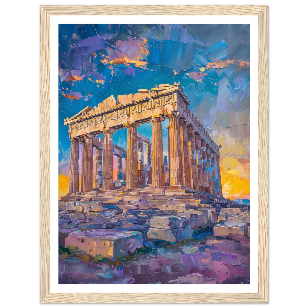 The Parthenon - Claude Monet - Poster