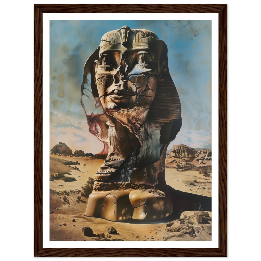The Great Sphinx - Salvador Dalí - Poster