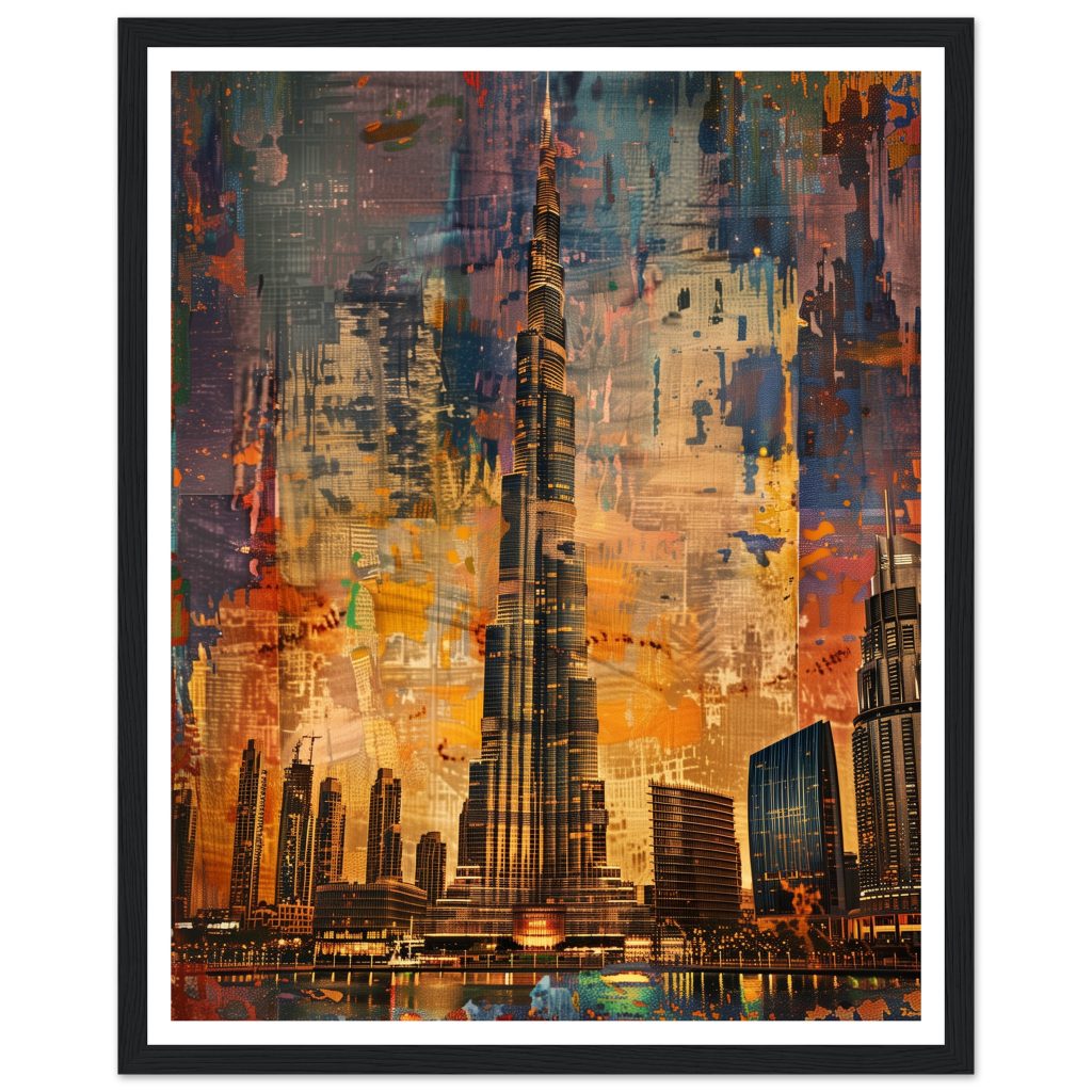 Burj Khalifa - Rembrandt - Poster