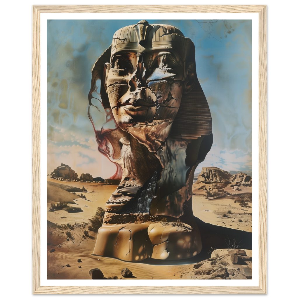The Great Sphinx - Salvador Dalí - Poster