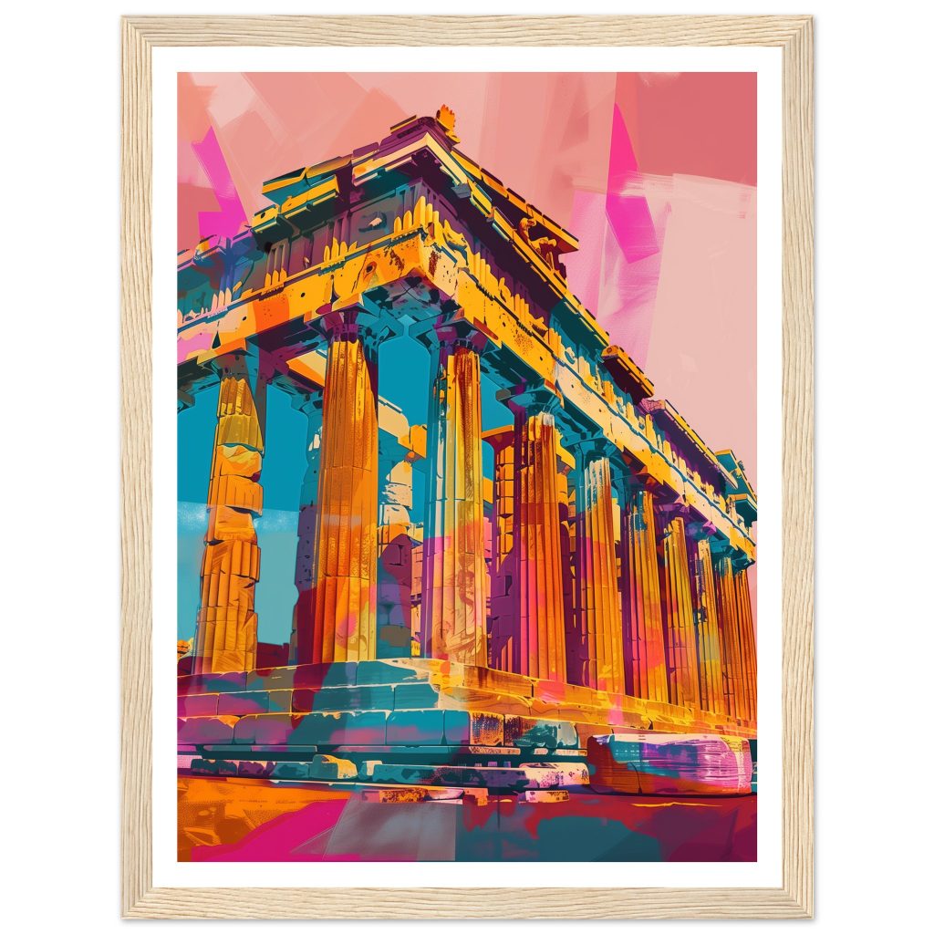 The Parthenon - Andy Warhol - Poster