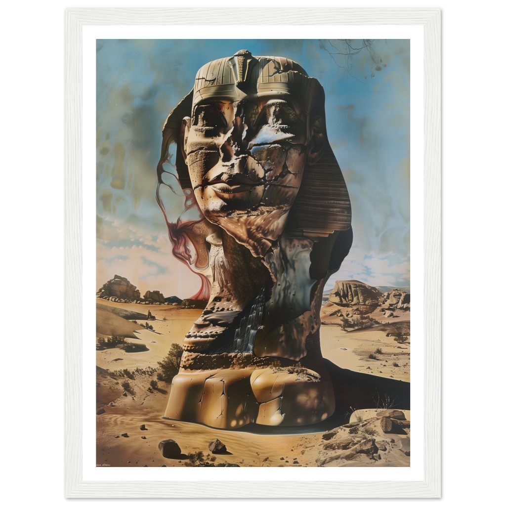The Great Sphinx - Salvador Dalí - Poster