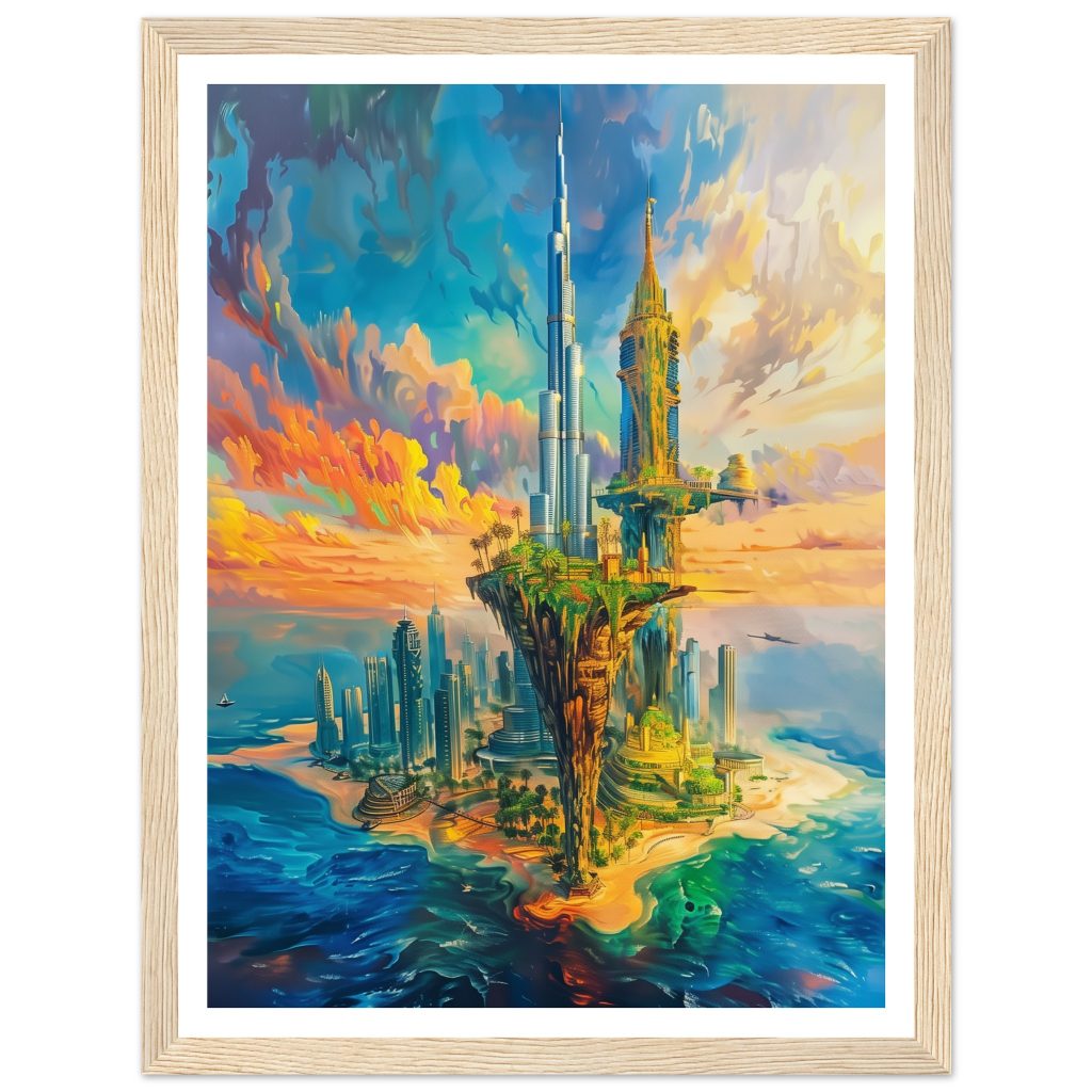 Burj Khalifa - Salvador Dalí - Poster