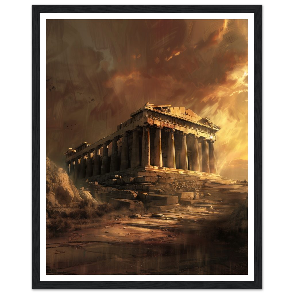 The Parthenon - Rembrandt - Poster