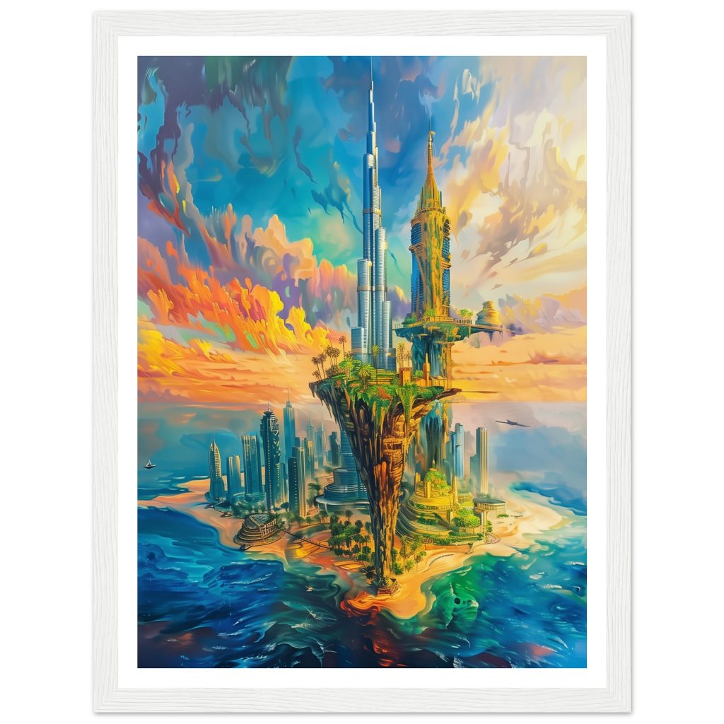 Burj Khalifa - Salvador Dalí - Poster