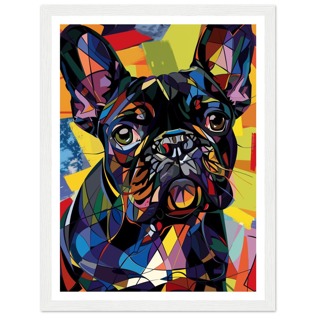 Black French Bulldog - Pablo Picasso - Poster