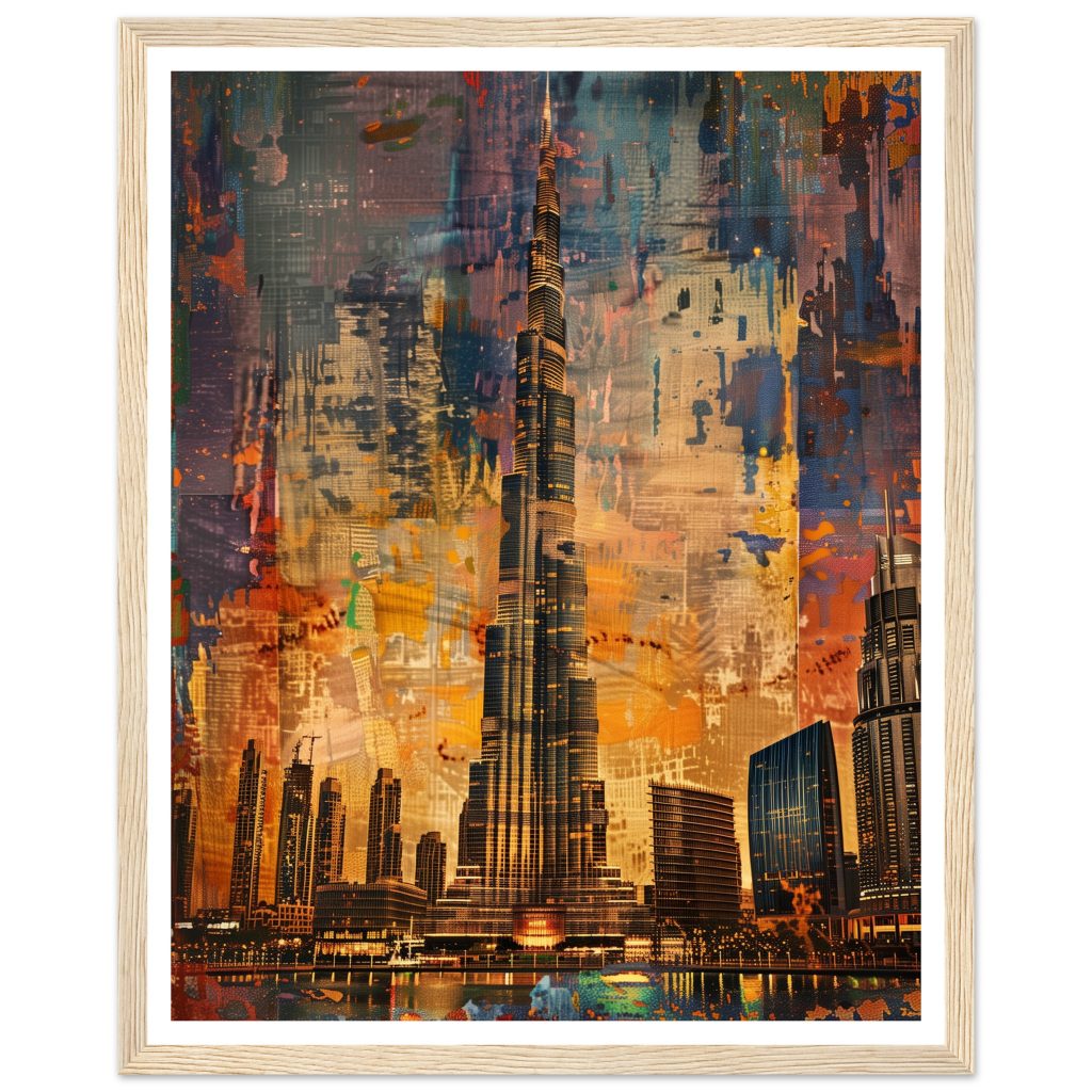 Burj Khalifa - Rembrandt - Poster
