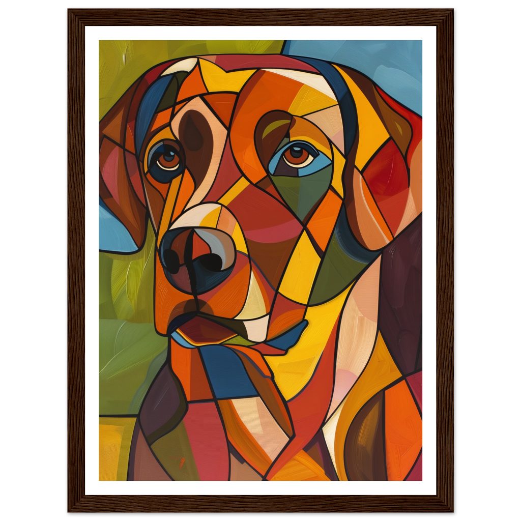 Brown Labrador - Pablo Picasso - Poster