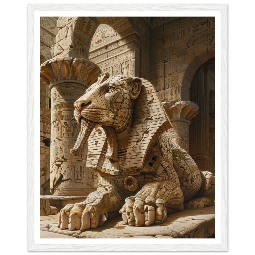 The Great Sphinx - Leonardo da Vinci - Poster