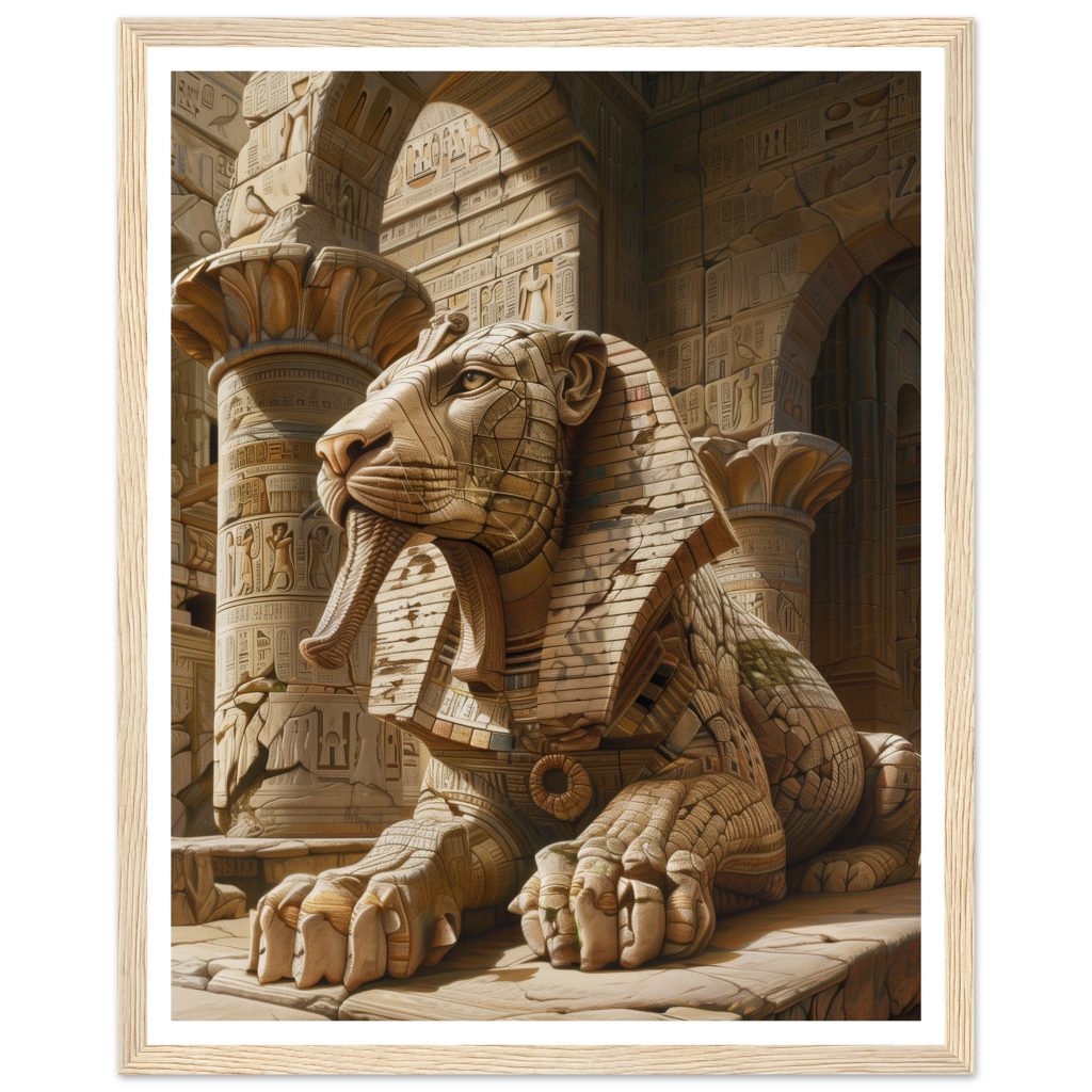 The Great Sphinx - Leonardo da Vinci - Poster