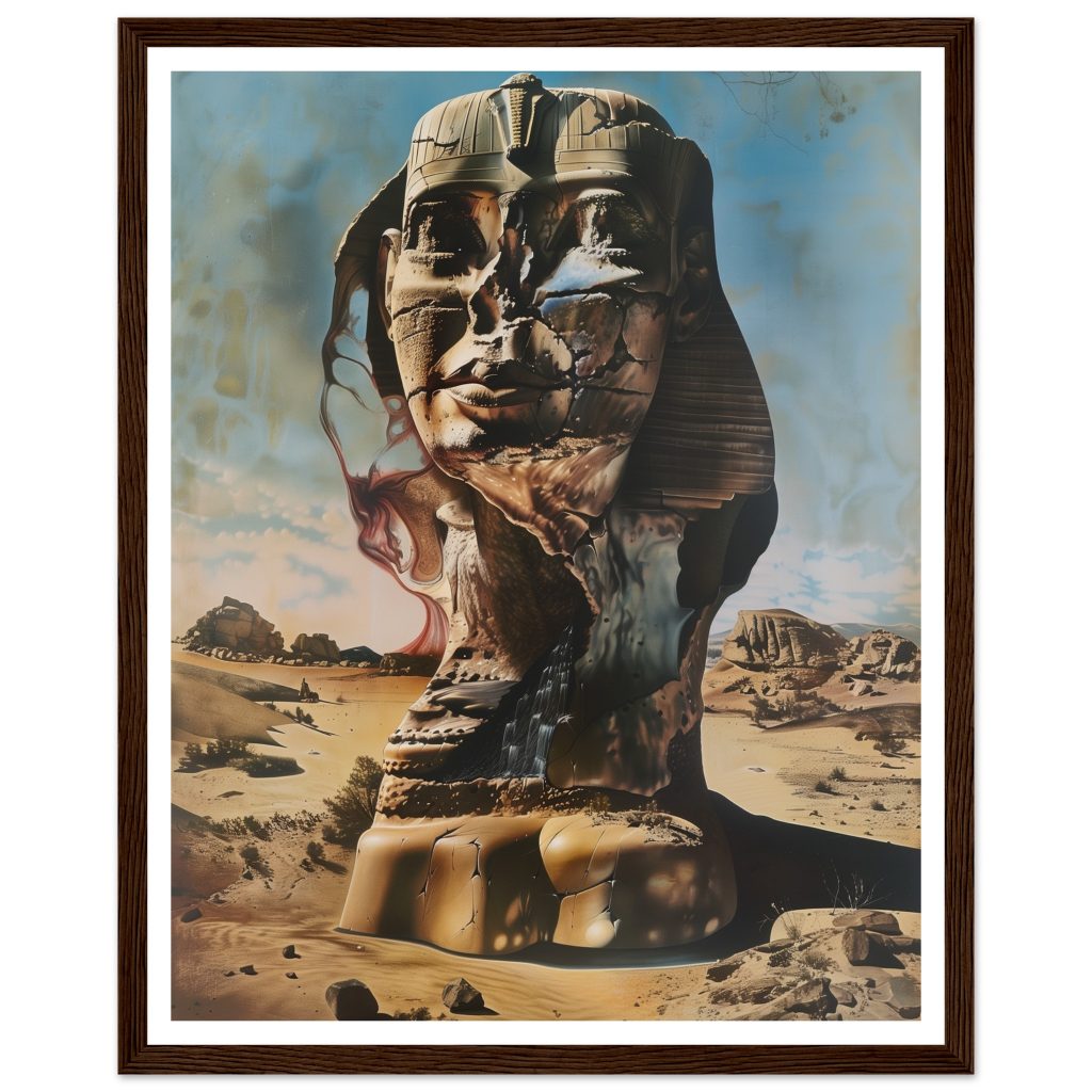 The Great Sphinx - Salvador Dalí - Poster