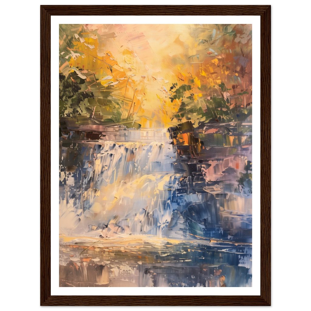 Victoria Falls - Claude Monet - Poster