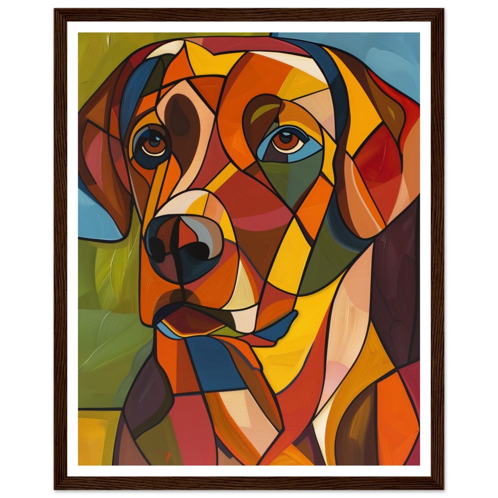 Brown Labrador - Pablo Picasso - Poster