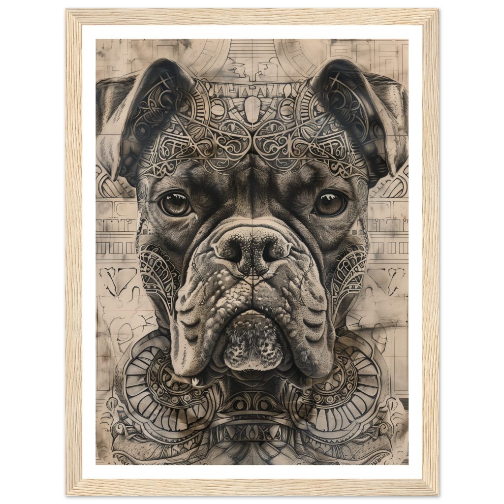 Boxer - Leonardo da Vinci - Poster