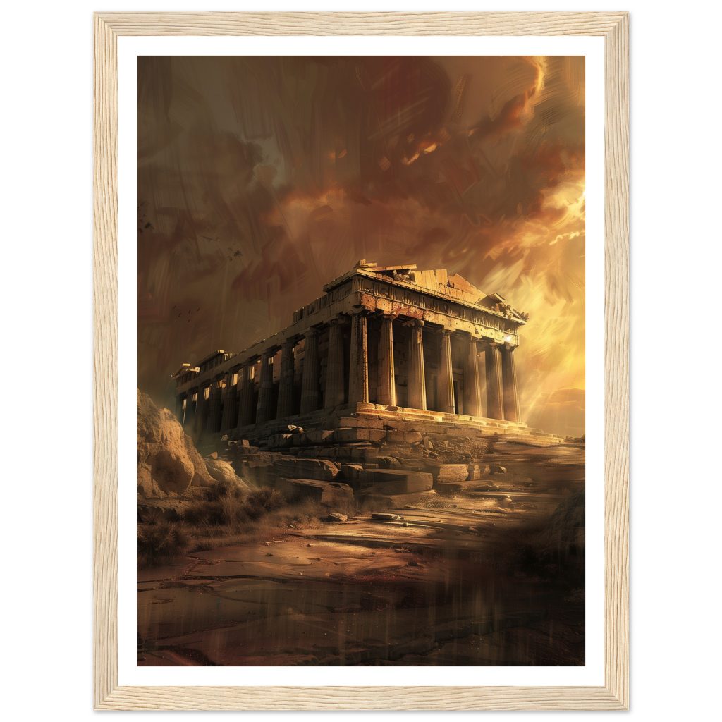 The Parthenon - Rembrandt - Poster
