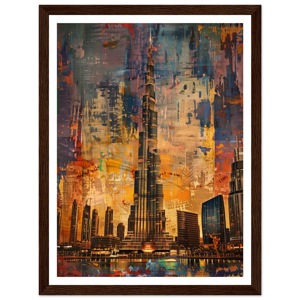 Burj Khalifa - Rembrandt - Poster