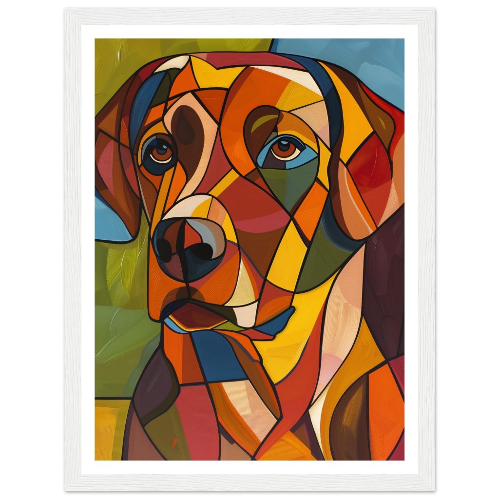 Brown Labrador - Pablo Picasso - Poster