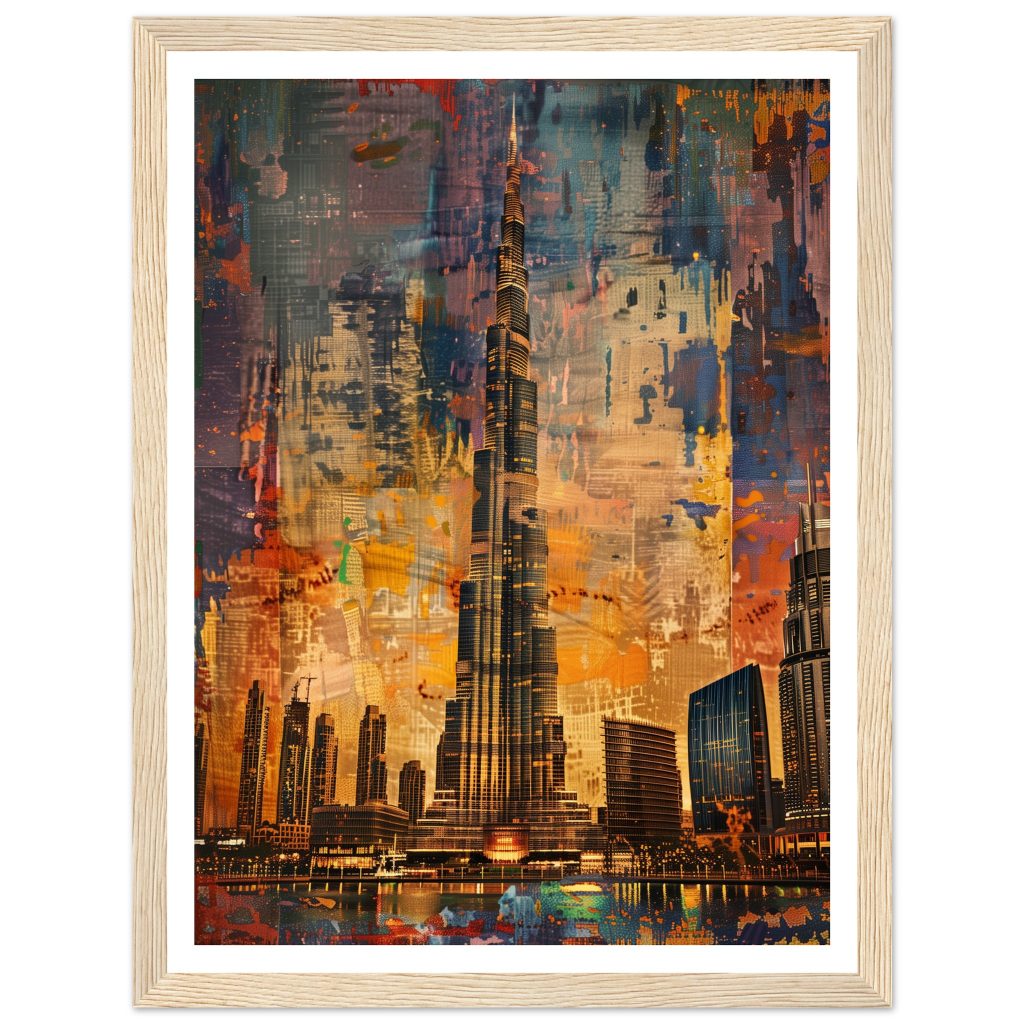 Burj Khalifa - Rembrandt - Poster