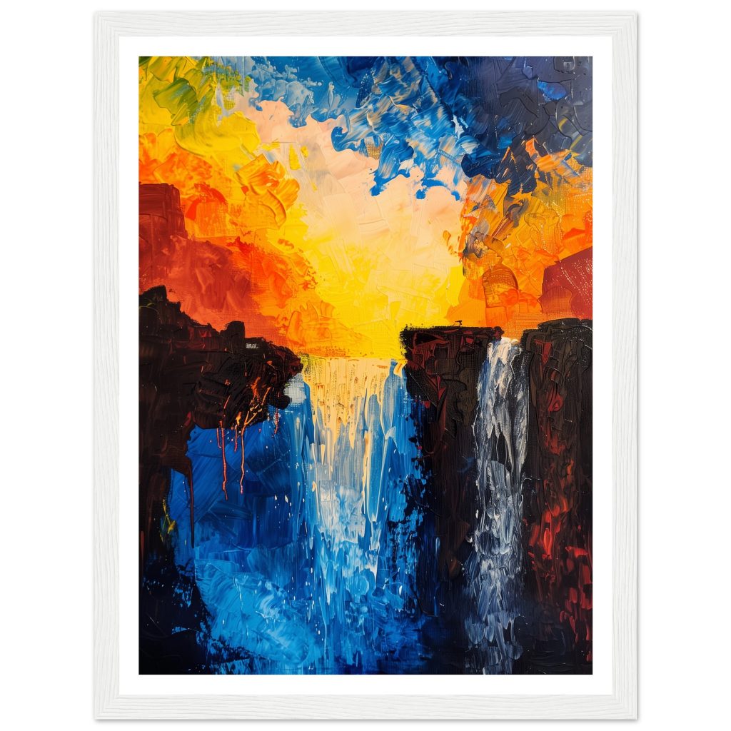 Victoria Falls - Vincent van Gogh - Poster