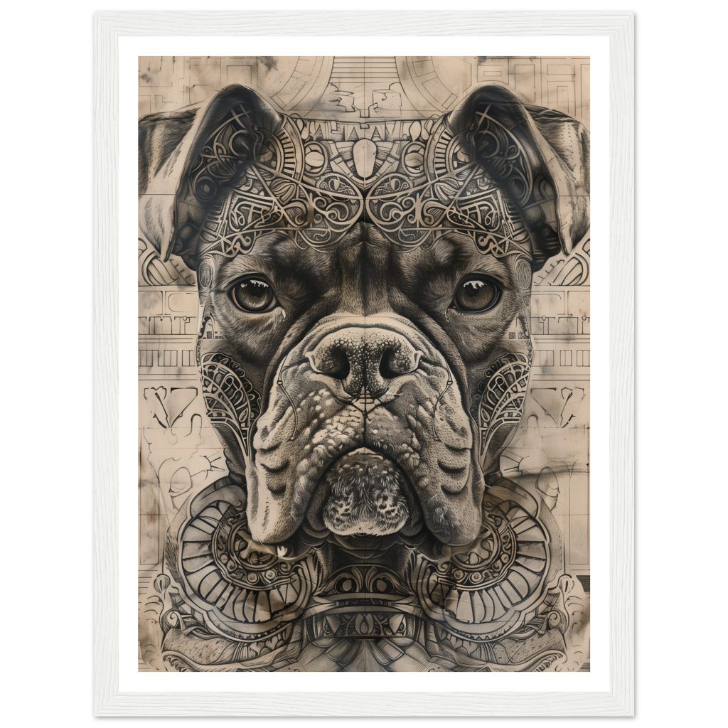 Boxer - Leonardo da Vinci - Poster